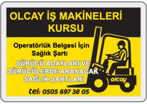 operatör belgesi almak için gerekli olan sağlık raporu nasıl alınır